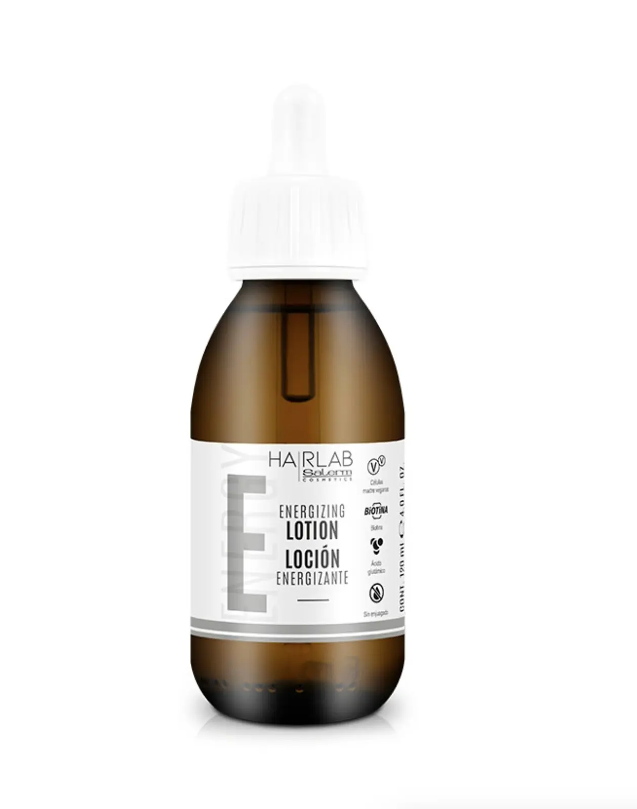 SALERM Hair Lab Vegan Energizing Lotion - Vegan Haircare Treatment for Adults with Rosemary, Biotin Blend, Amino Acids, Leave-On Formula to Strengthen Scalp, Target Thinning Hair
