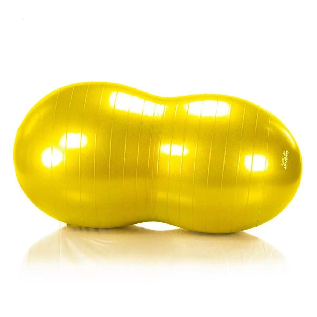 212 MAIN 70cm Burst-Resistant Aero Mat Therapy Peanut Ball, Yellow, for Body Care & Balance Training Fitness Equipment