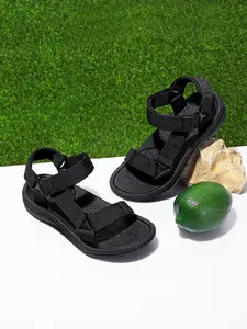 Lightweight Solid Open Toe Sandals, Woven Strap, Quick Dry Water Shoes, Sporty Style, for Men & Women, Summer Activities