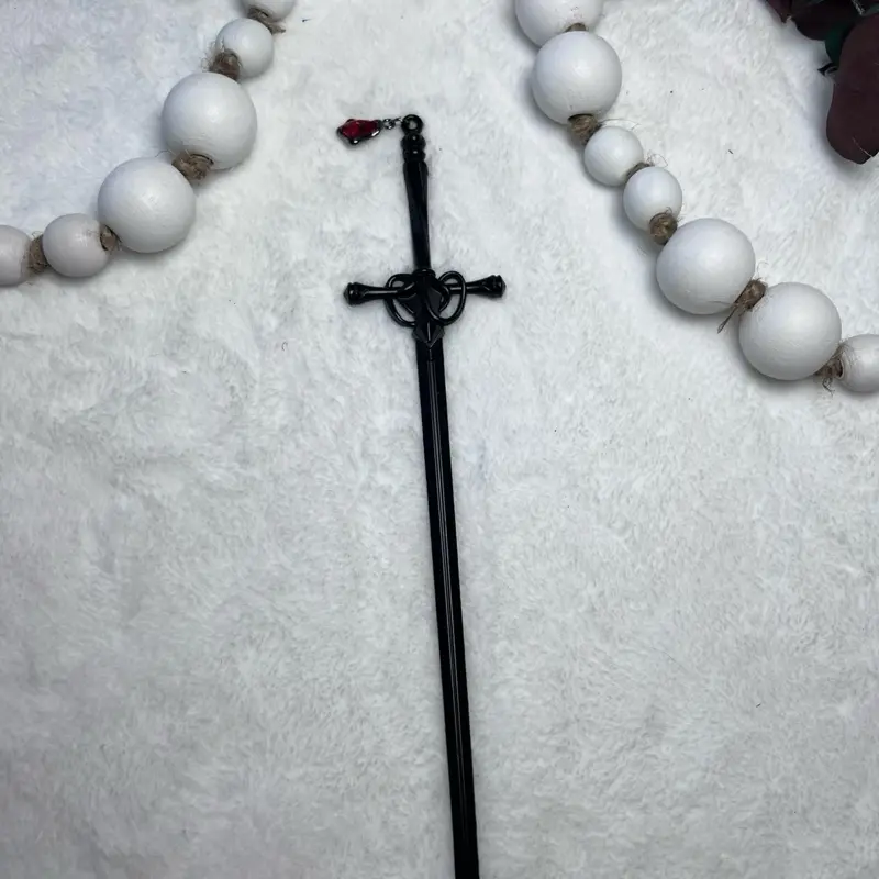 Sword and Mermaid tail bookmark/pair pins