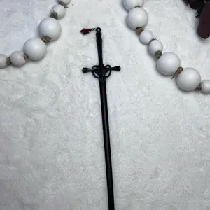 Sword and Mermaid tail bookmark/pair pins