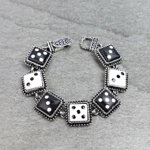 Western Dice Magnetic Bracelet