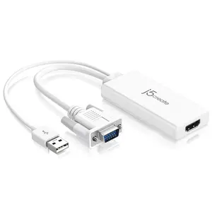 VGA to HDMI™ Video Audio Adapter