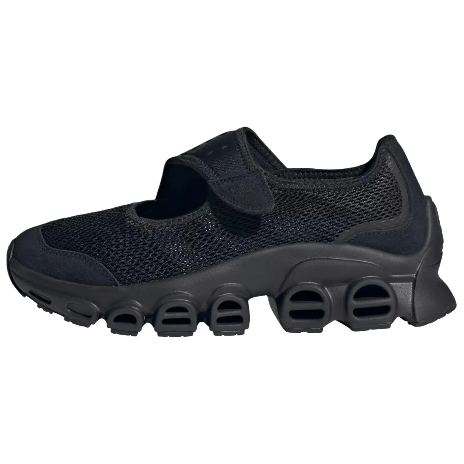 Adidas Women's Adifom Megajane Triple Black' Comfort Sneakers JI2416