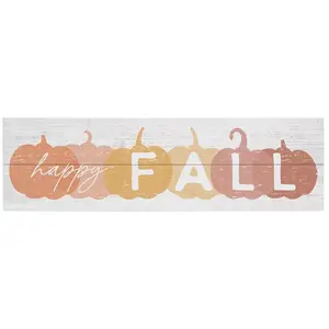 Sincere Surroundings 24" Happy Fall Pumpkins Pallet Board