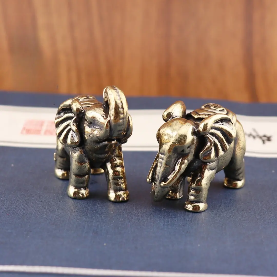 Handmade Animal Design Collectible Figurine - Fuxiang Desktop Tea Pet Handicraft, Decorative Sculpture for Desk Decor, Sports & Outdoor Accessories Complement, Figurines, Decorative Sculptures