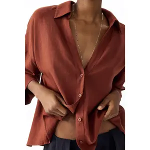 H&M Linen-blend shirt