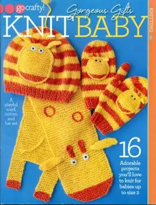 USED-Gorgeous Gifts Knit Baby (Go Crafty!)-16 Adorable Projects for Babies up to Size 2 by Soho Publishing Company (Paperback)