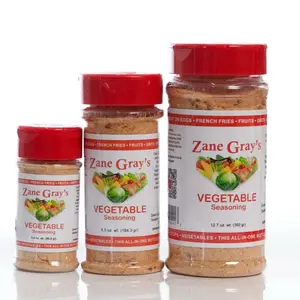 Zane Gray's Vegetable Seasoning  - Original (All 3 Sizes) Flavor Spice Natural