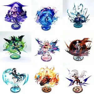 Genshin lmpact Anime Figure Acrylic Stand Varesa Mavuika Kinich Wanderer Model Plate 1pc Desk Decor Standing Sign Game Fans Gift