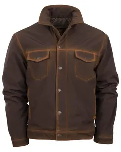 Sts Ranchwear By Carroll Men's Denim Cut Brumby Jacket - Sts9363