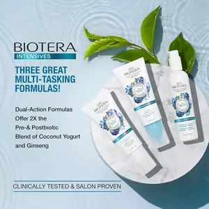 Zotos Professional Biotera Intensive Collection (2:1 Cool + Hydrate Balm Conditioner, 2:1 Scalp Scrub + Shampoo, and 2:1 Protective Leave-In + Overnight Treatment)