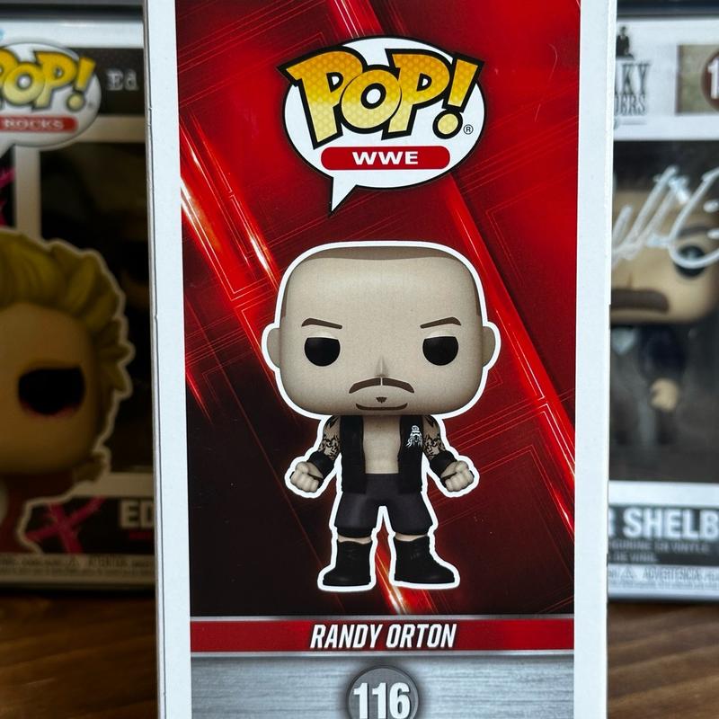 Funko Pop WWE Randy Orton #116 Signed with COA