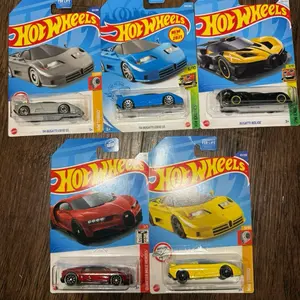 BUGATTI HOT WHEEL BUNDLE SOLD AS IS