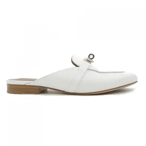 Pre-owned HERMÈS Calfskin Small Leather Goods Hermes Oz Calf Loafers