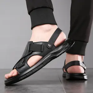 Brand Bdhjydb Men's Beach Water Sandals with a Wide Upper and Breathable Cutout Design, Featuring a Durable Outsole for Excellent Grip, Great for Water Activities, Hiking, and Casual Wear.