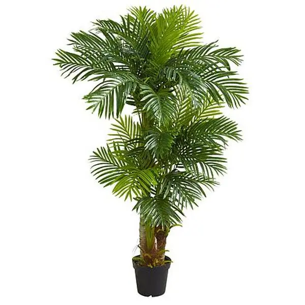 Nearly Natural 6 ft. Artificial Hawaii Palm Tree