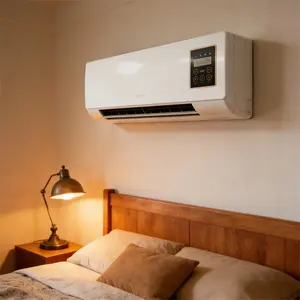 Indoor Wall Fan With 360° Airflow, All-Season Compact Design, Ultra Low Noise, Perfect For Bedroom Living Room Dorm Home Comfort