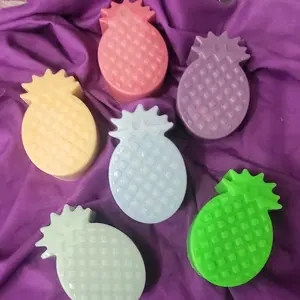 Freyja's Fruits Scented Soap - 3oz Single Item with Pineapple, Mango, and Coconut Milk scents