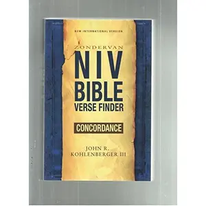 USED-NIV Bible Verse Finder by John Kohlenberger (Hardcover)