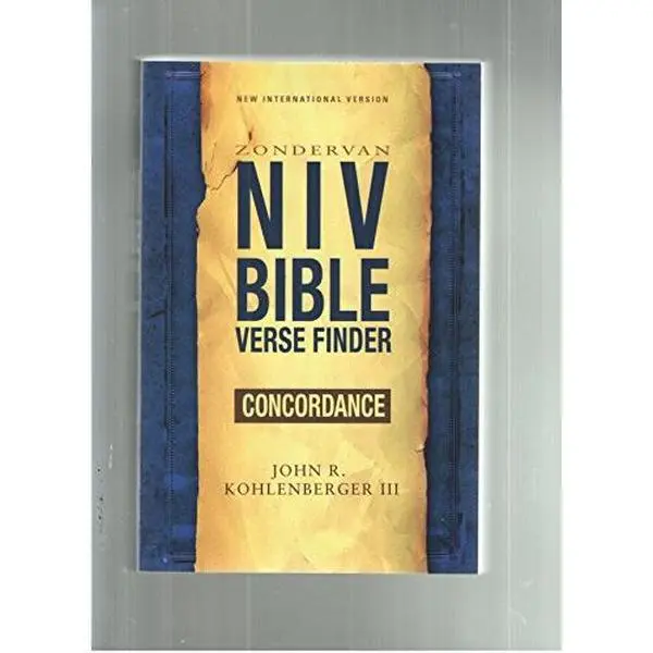 USED-NIV Bible Verse Finder by John Kohlenberger (Hardcover)
