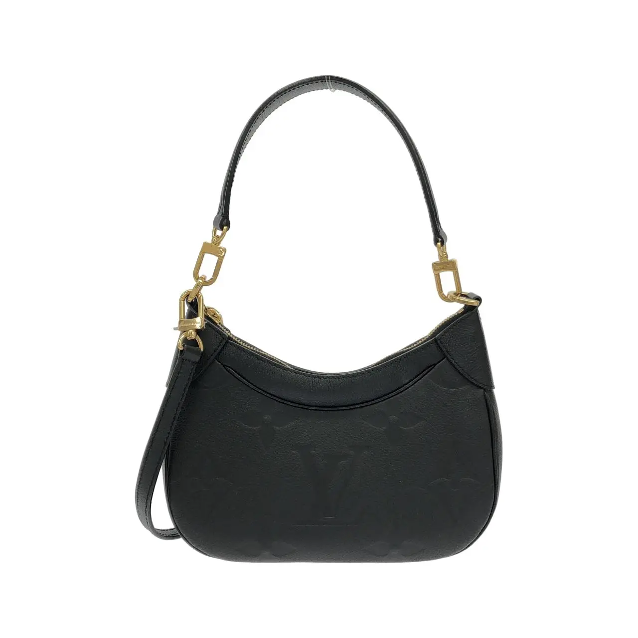 Pre-owned Louis Vuitton Calfskin Shoulder Bags Bagatelle Monogram Empreinte Shoulder Bag