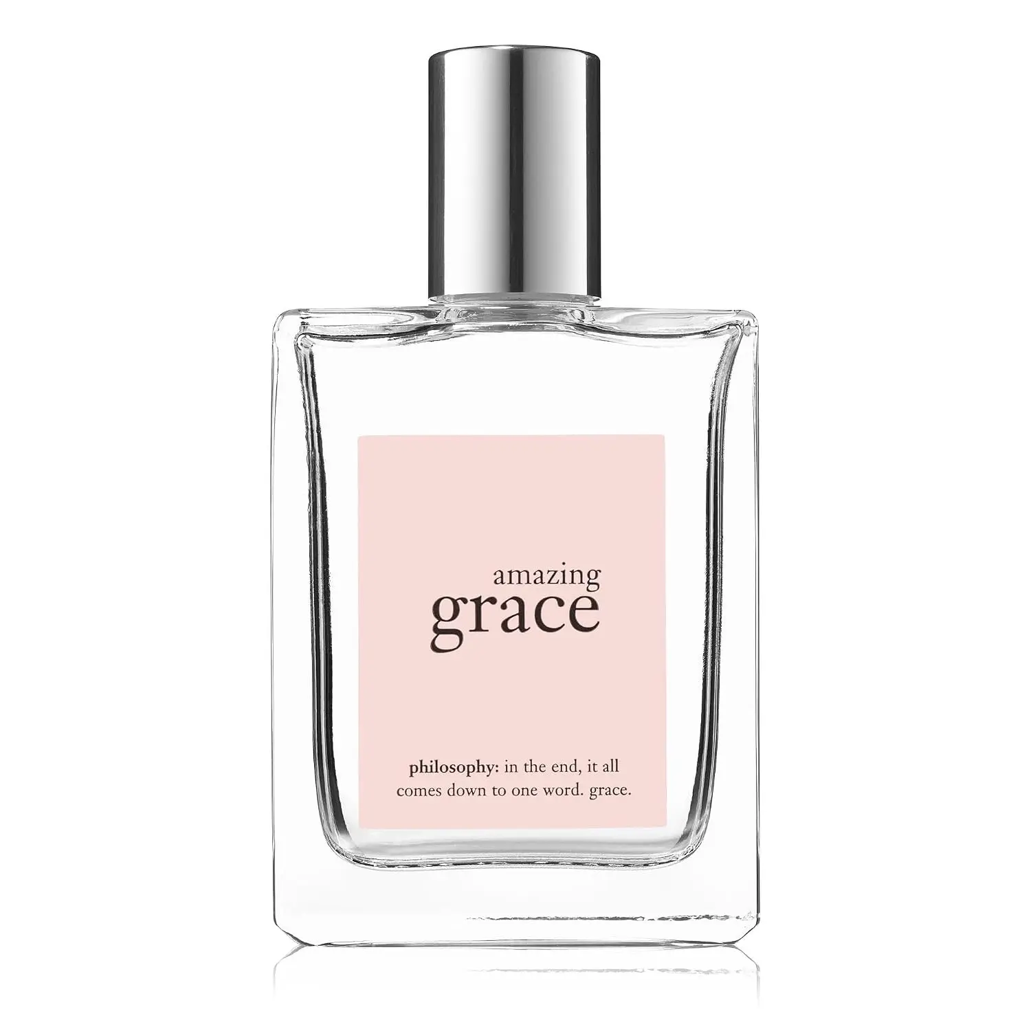 Philosophy Amazing Grace Women's EDT Spray, Fresh Clean Floral Fragrance with Sparkling Bergamot, Lily of the Valley and Soft Musk, Everyday Perfume Gift, 60 mL / 2 fl oz