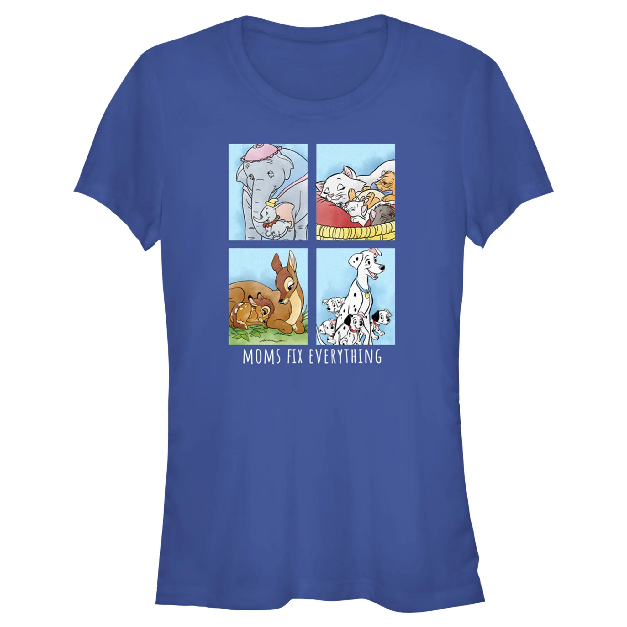 Juniors Womens Disney Moms Fix Everything T-Shirt