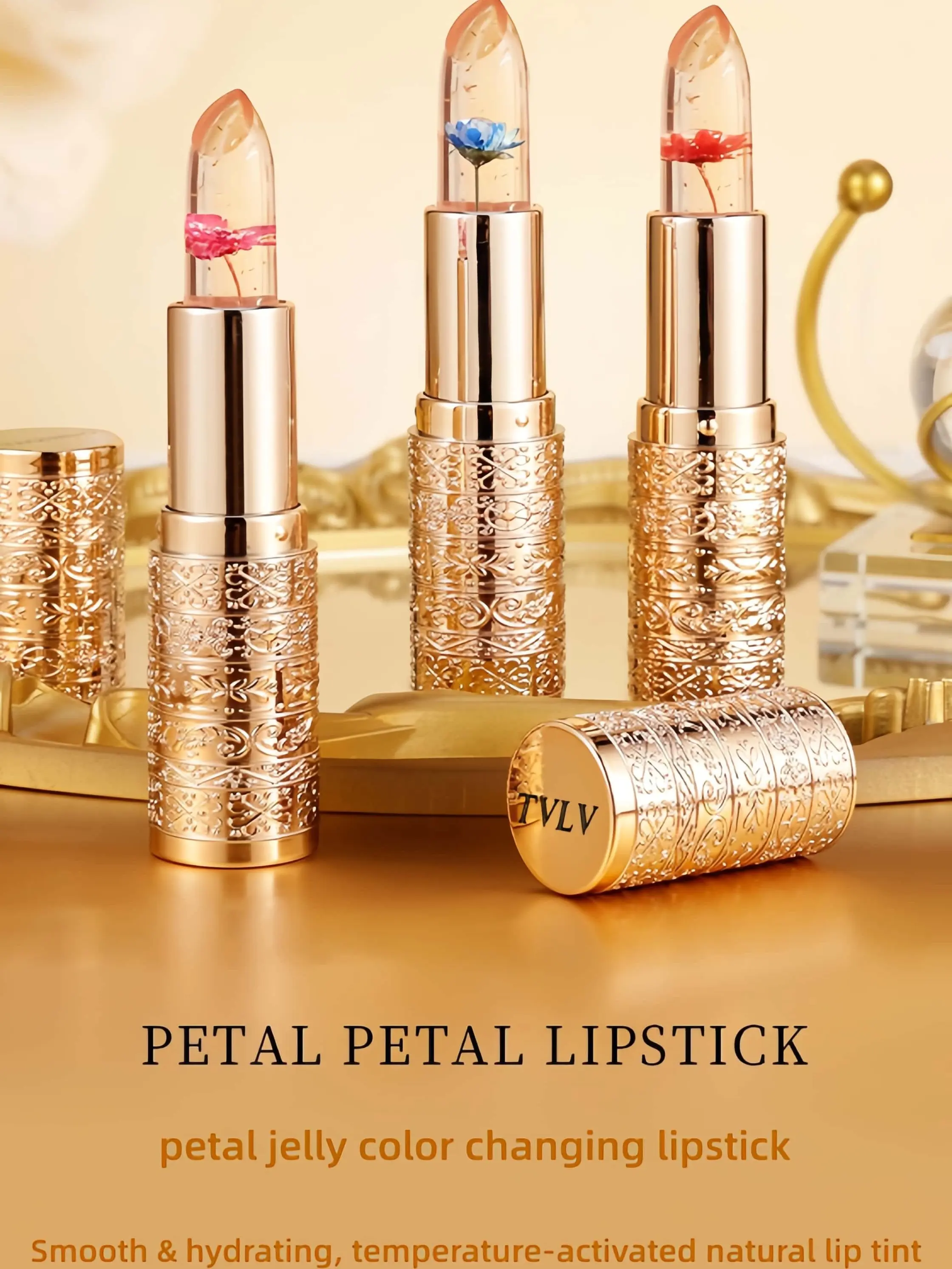 Flower Color Changing Lipstick