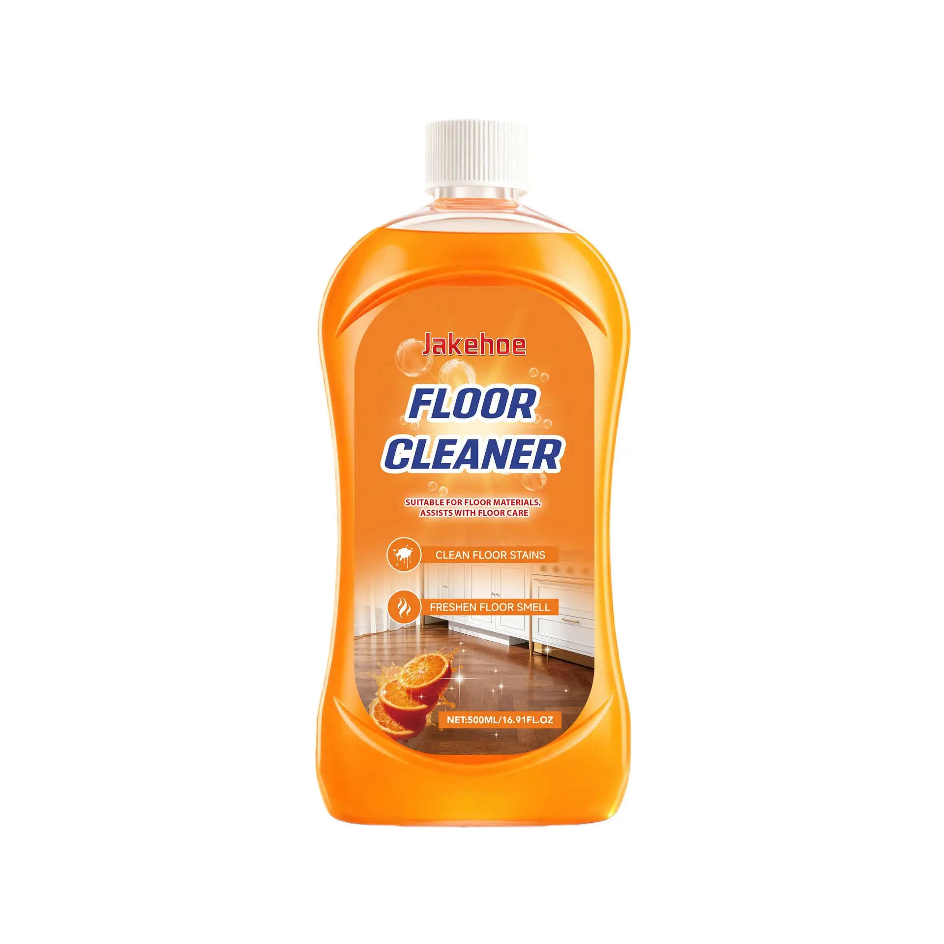 Jakehoe Scented Floor Cleaner, New Formula with Pleasant Aroma, Ideal Floor Cleaning Product, Fresh Atmosphere, Perfect for Floors