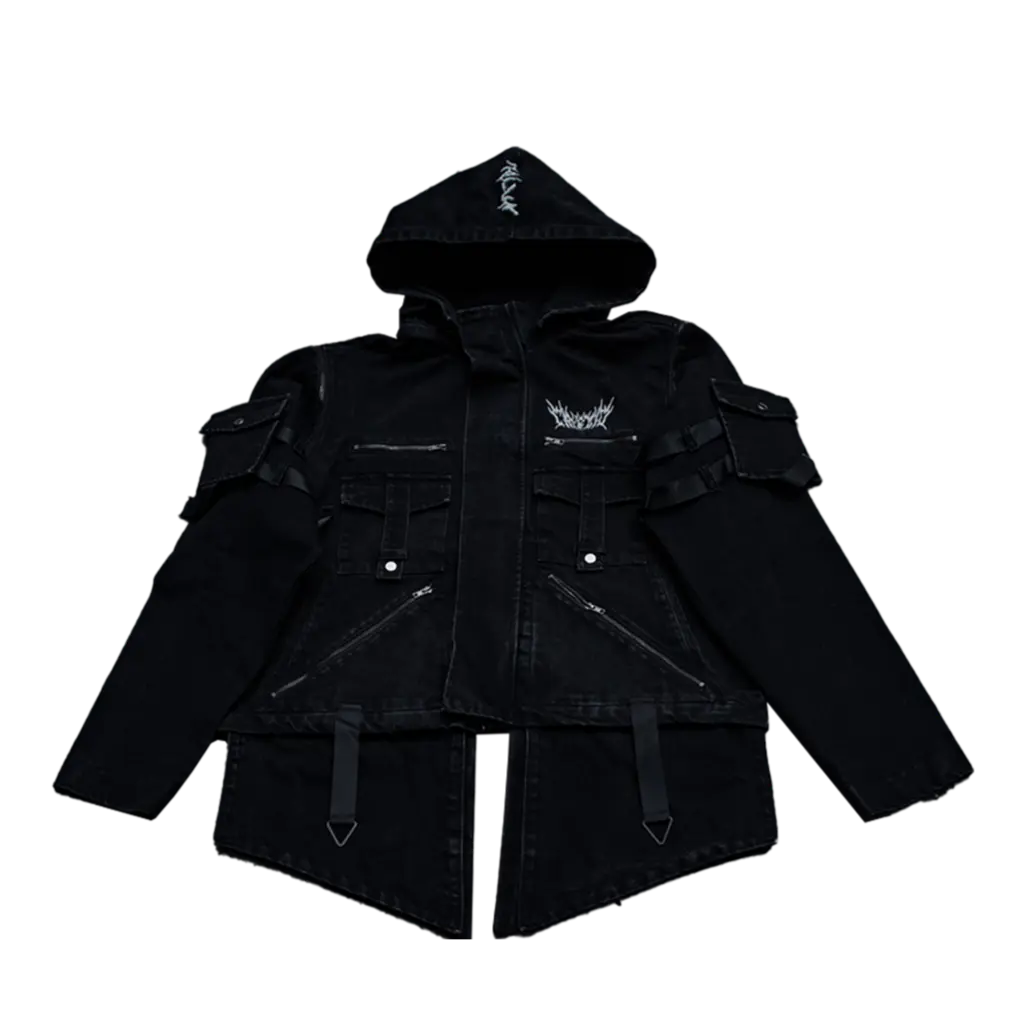 Fury Denim Parka Hoodie (MYTHIC)