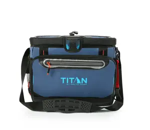 20 Quart Zipperless Soft Cooler, Ocean Blue