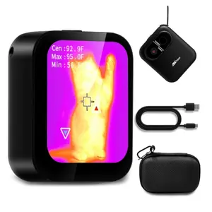Small Thermal Imaging Camera for Beginner - Mini Thermal Imager for  Inspection,   Camera Detector 80x60 IR Resolution