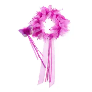 Purple Fairy Halo & Wand