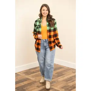 I've Got That Leprechaun Luck Dipped Flannel