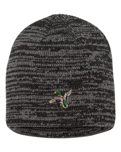 Mallard Duck Embroidered Knit Beanie Cap
