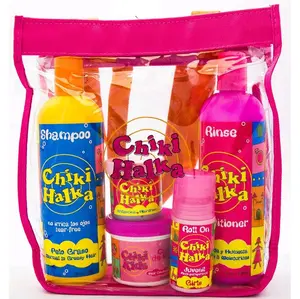 Chiki Halka Kids' Skin Repair Care Set - Shampoo, Conditioner Cream, Hair Oil, Deodorant 5pcs