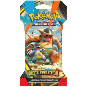 Pokemon TCG: Mega Evolution Sleeved Booster Pack - 10 Cards