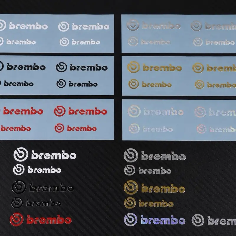 Brembo caliper decals x6 Brembo caliper decals x6