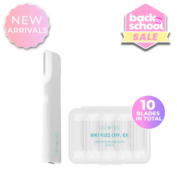 Buy Riki Ex Fuzz Off get Microfine Blade Refills