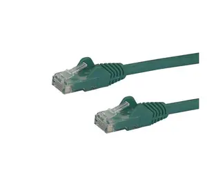 Startech N6PATCH1GN 1 ft. Cat6 Ethernet Patch Cable with Snagless, Green