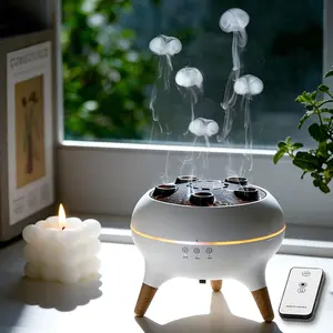 Multi-Functional Multi-Spray Aroma Diffuser with Colorful Light & Remote Control Ideal for Bedroom Home Decoration Essential Oil Diffuser Aromatherapy Humidifier