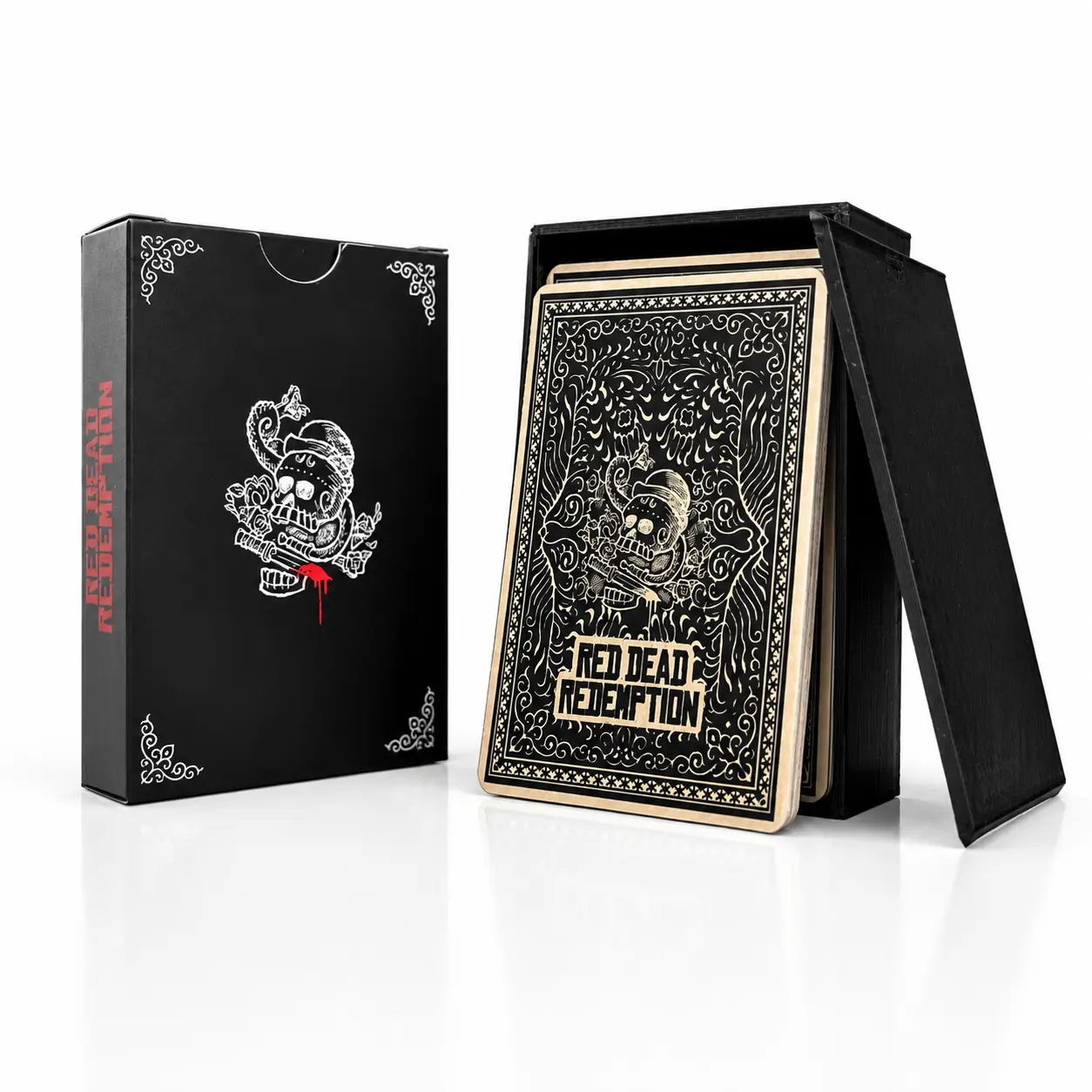 Red Dead Redemption 2 Playing Card Deck, Illustrated Cowboy Art, Gift for RDR2 Fans