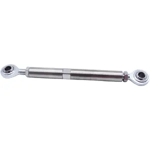 5 1/2"  1 PC Adjustable Tensioning Rod Heim Joint Alternator Bracket Fits for SBC BBC 350 454 302 engine