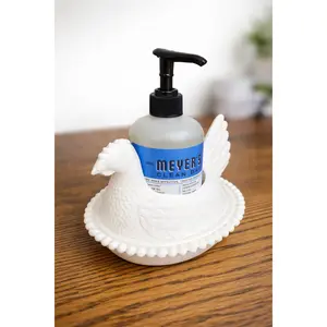 Hen on Nest Soap Holder - Classic Round