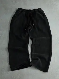 Unisex Waist Drawstring Straight Leg Pants, Classic Versatile Solid Color, Multiple Colors Available, Casual Comfortable Daily Wear