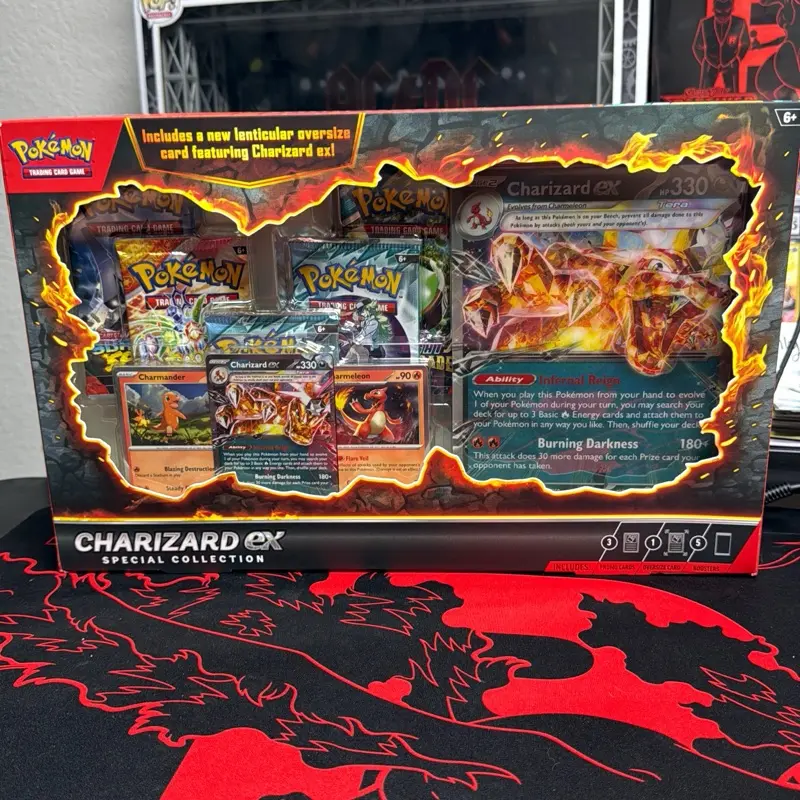 CHARIZARD ex SPECIAL COLLECTION - RIPPED LIVE