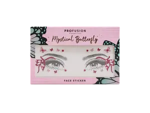 Empowered Butterfly | Mystical Butterfly Face Stickers