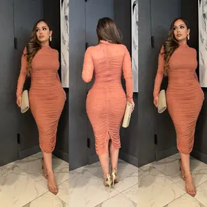 Gladys dress Casual Fabric Soft Womenswear Mesh Summer Polyester Gladys dress Casual Fabric Soft Womenswear Mesh Summer Polyester