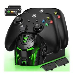 2*5520mWh Rechargable Battery&XBOX Controller Charger For XBOX Serise S/X and XBOX ONE S/X With 4 Battery Cover Accessories Console